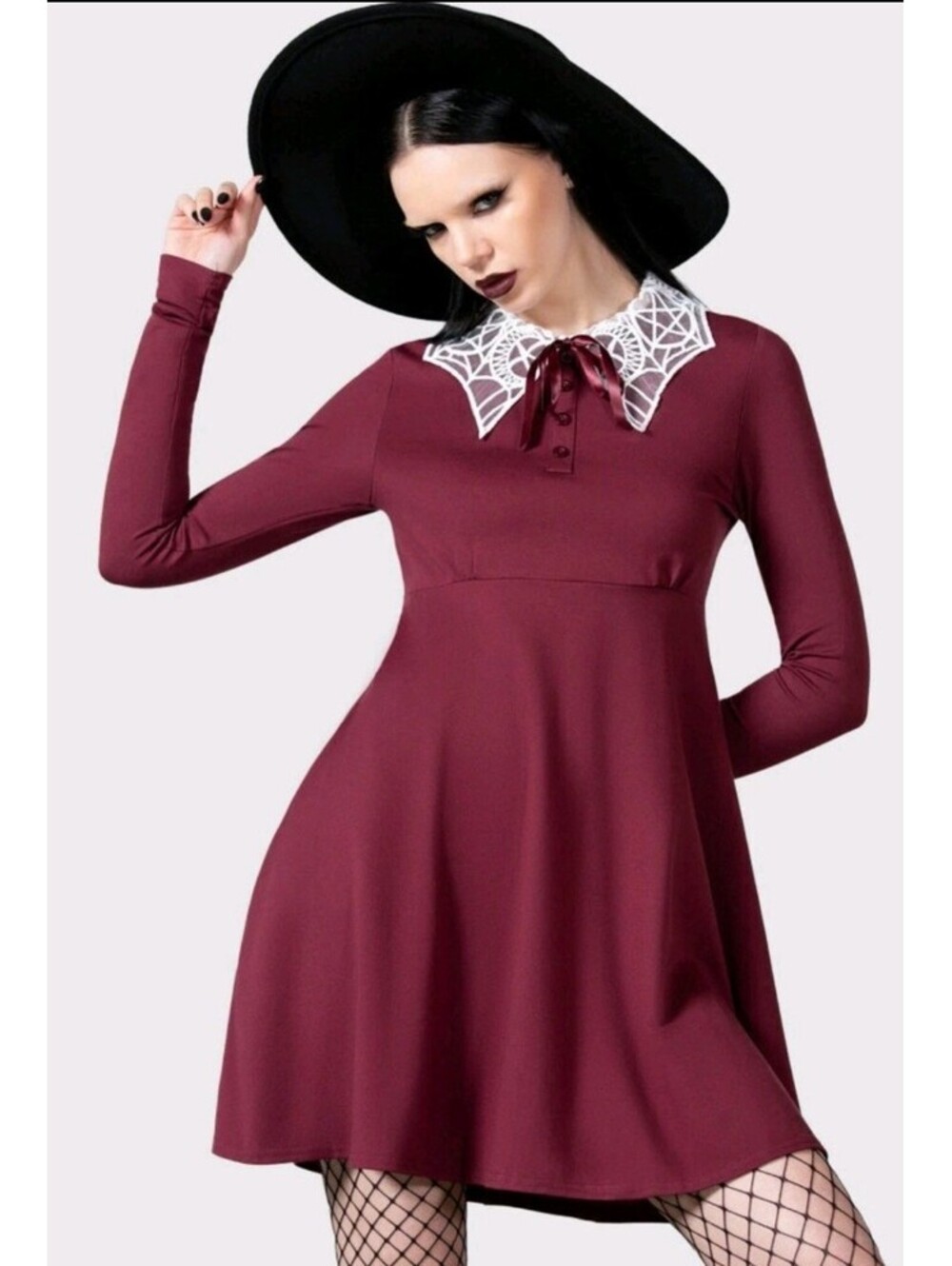 Killstar Charmed School Dress Crimson Red Women's Size XS NEW